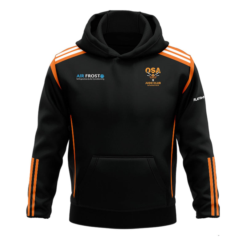 Load image into Gallery viewer, Osa Judo Club Newbridge Hoodie Adroit (Black/Orange/White) - Adults