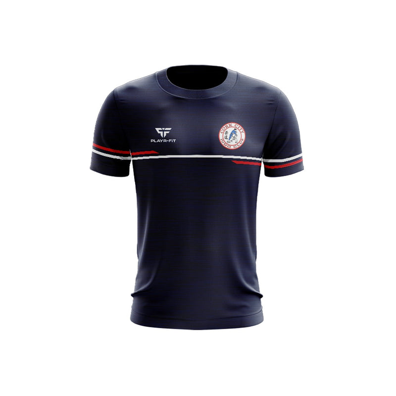 Load image into Gallery viewer, Cork City Judo Club T-Shirt Courage Navy - Adults