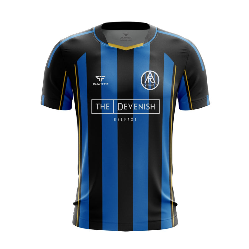 Load image into Gallery viewer, Aquinas FC Home Jersey Devenish - Kids