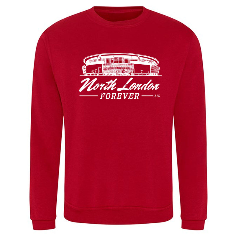 Load image into Gallery viewer, POD Arsenal Sweatshirt North London Forever - Adults