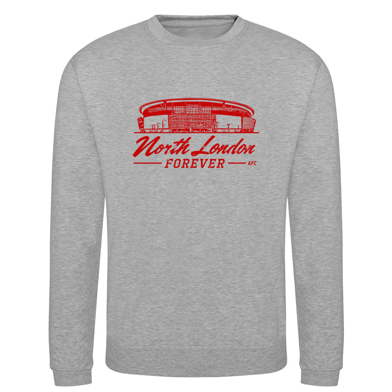 Load image into Gallery viewer, POD Arsenal Sweatshirt North London Forever - Adults