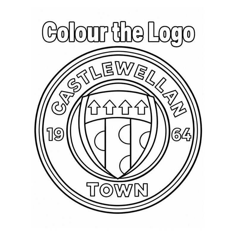 Load image into Gallery viewer, Castlewellan Town FC Colouring Book (Stocking Filler)