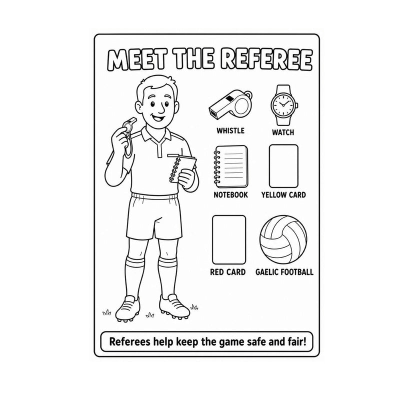 Load image into Gallery viewer, Roche Emmets CLG Colouring Book (Stocking Filler)