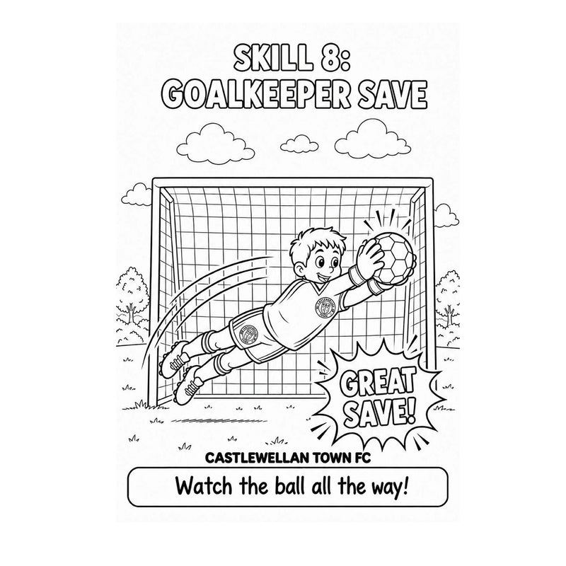 Load image into Gallery viewer, Castlewellan Town FC Colouring Book (Stocking Filler)