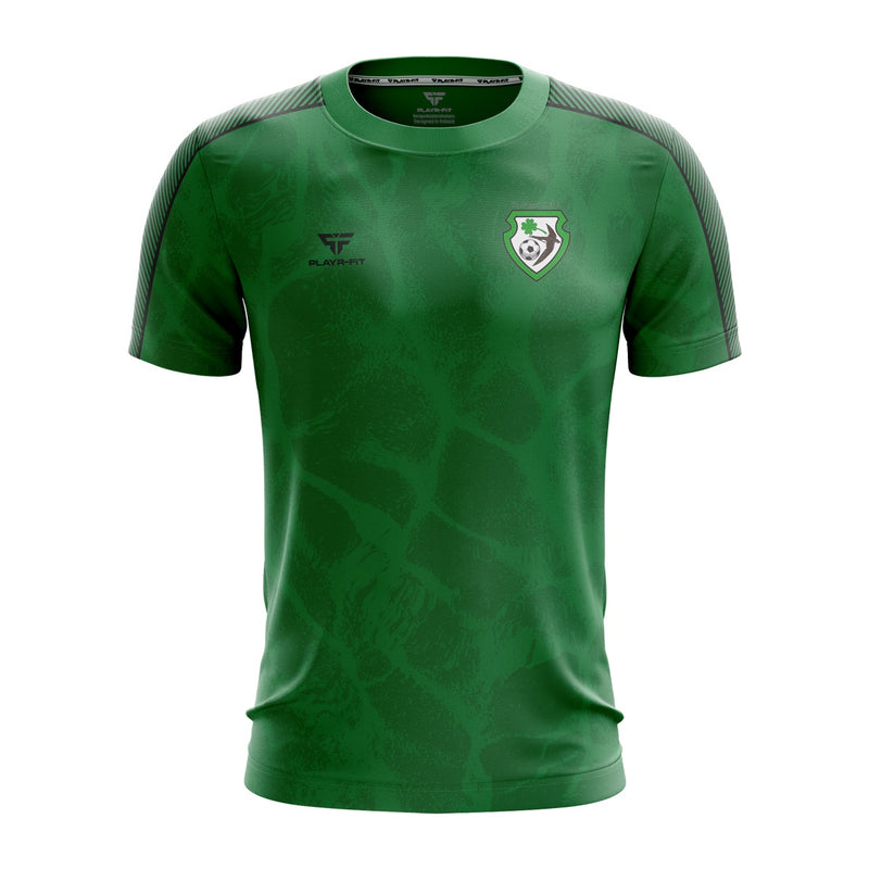 Load image into Gallery viewer, St James Swifts FC Ladies Jersey (B14 Away Green) - Kids