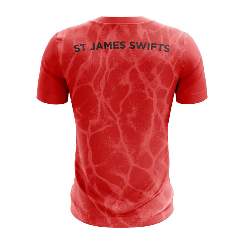 Load image into Gallery viewer, St James Swifts FC Ladies Jersey (B14 GK Red) - Kids