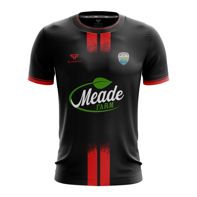 Load image into Gallery viewer, Newtown United FC Jersey (B16 Black) - Adults