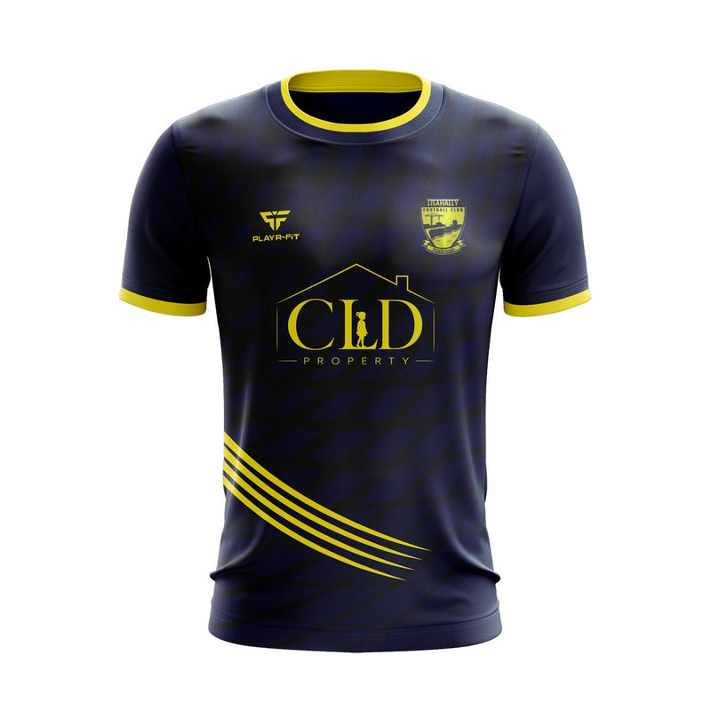 Load image into Gallery viewer, Lisahally FC Navy Jersey B26 - Kids