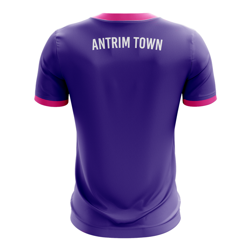 Load image into Gallery viewer, Antrim Town WFC Jersey C28 (Purple/Pink - Training) - Kids