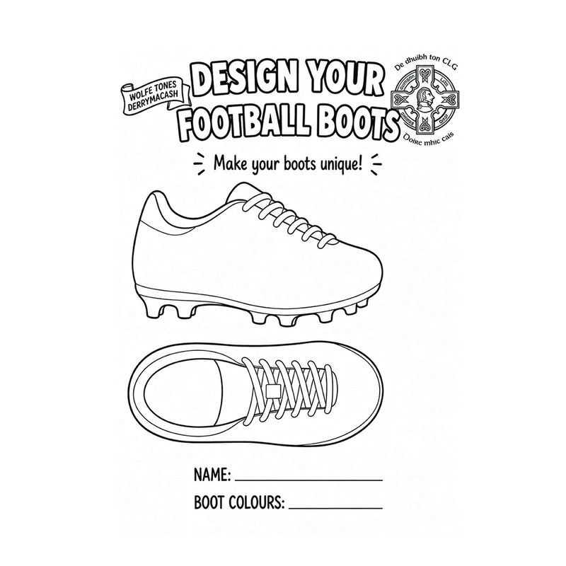 Load image into Gallery viewer, Wolfe Tone GAC Derrymacash Colouring Book (Stocking Filler)