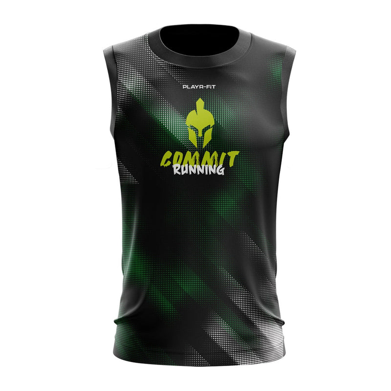 Load image into Gallery viewer, Commit Gym Running Vest 25 Black - Kids