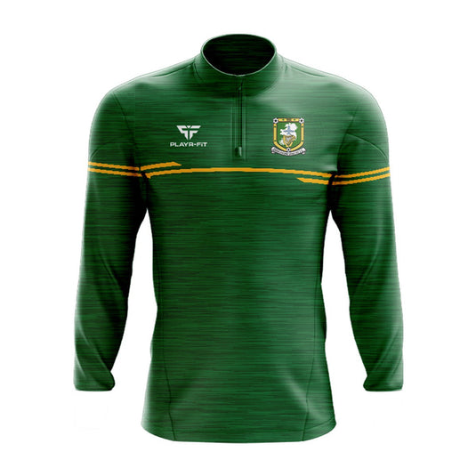 Charlestown Athletic FC Midlayer (1/4 Zip) Courage (Green/Yellow) - Adults