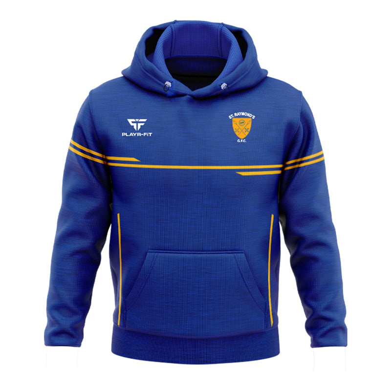 Load image into Gallery viewer, St Raymonds GFC Hoodie Courage (Blue/Yellow) - Adults