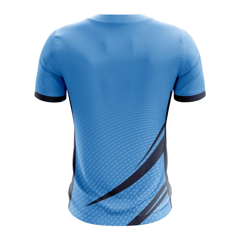 Load image into Gallery viewer, Barryroe Camogie Club Jersey 02 Sky/Navy - Adults