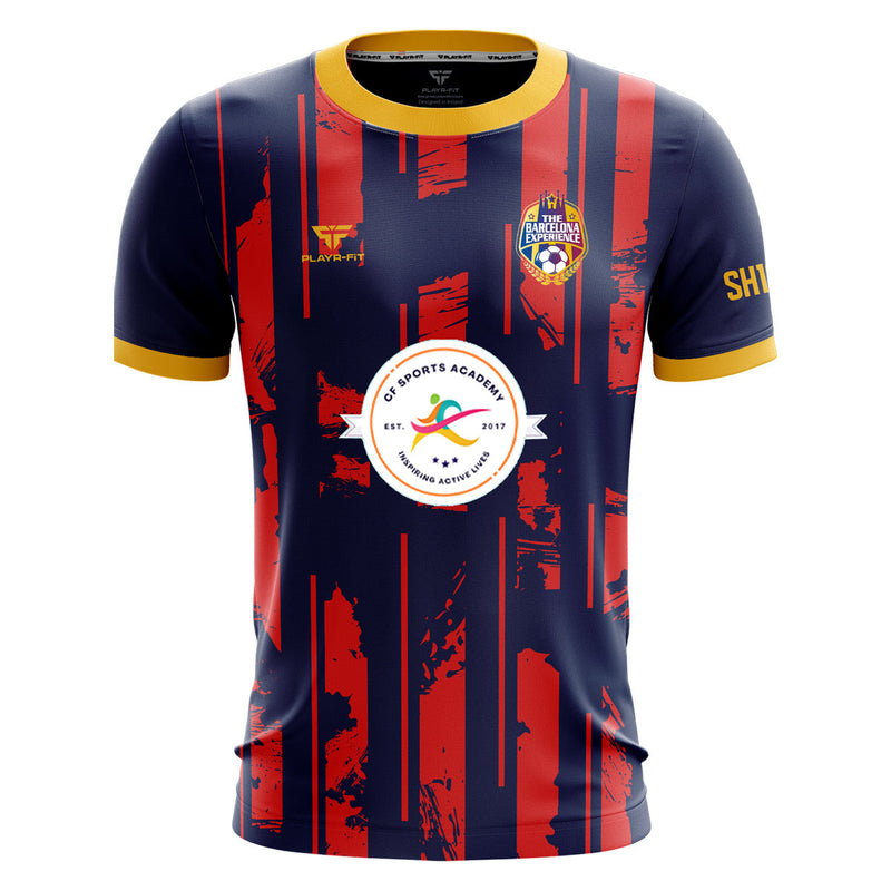 Load image into Gallery viewer, CF Sports Academy Jersey D16 (Navy/Red) - Adults
