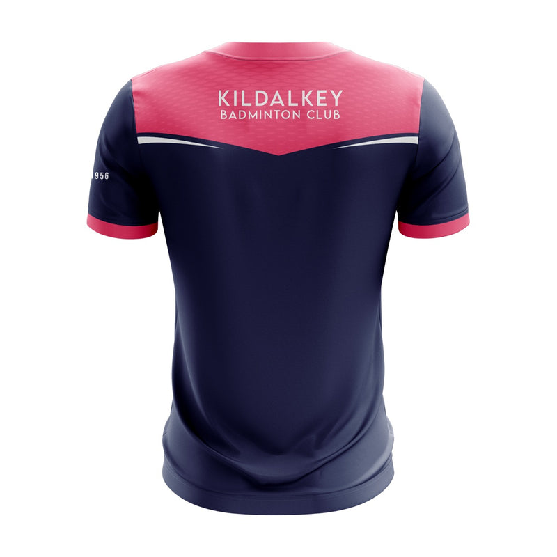 Load image into Gallery viewer, Kildalkey Badminton Club Jersey E14 Navy/Pink - Kids