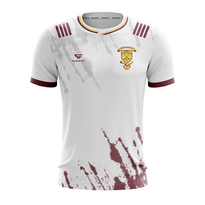 Load image into Gallery viewer, Sean Treacys Hurling Club Lurgan Jersey (E35 White) - Kids