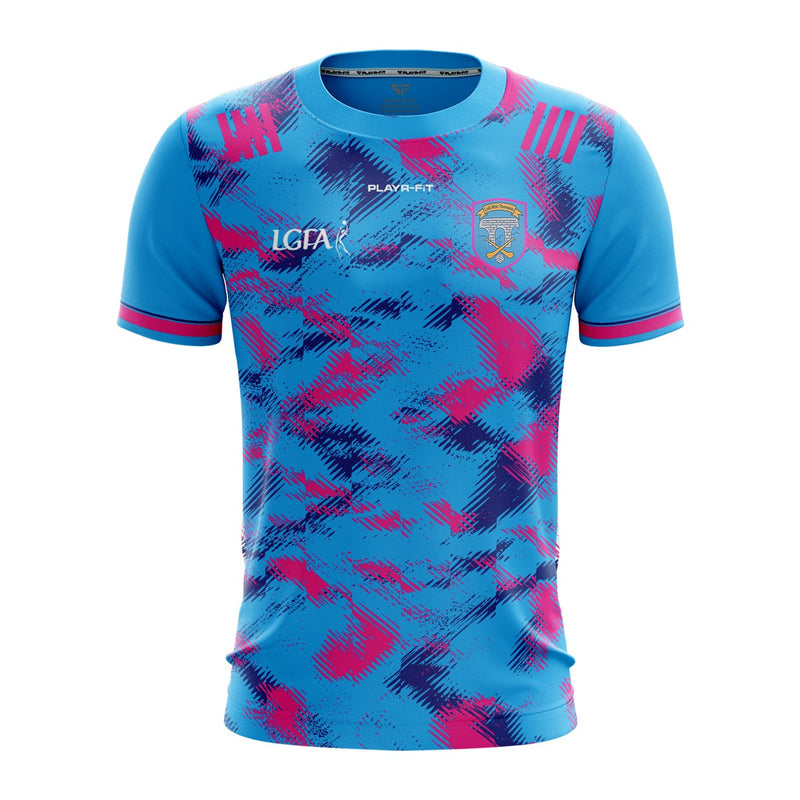 Load image into Gallery viewer, Kilmacthomas Ladies Football Jersey F06 (Sky/Pink) - Kids