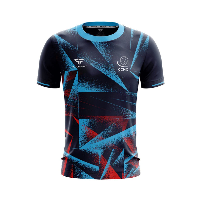 Load image into Gallery viewer, Crumlin Netball Jersey F12 Navy - Adults