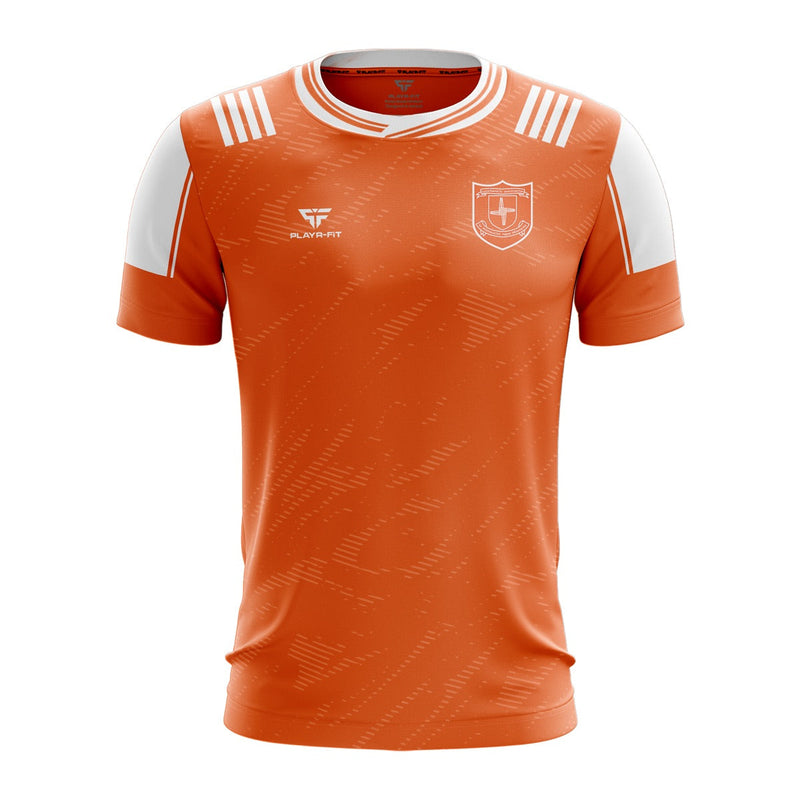 Load image into Gallery viewer, Laragh United Jersey F15 (Orange/White) - Adults