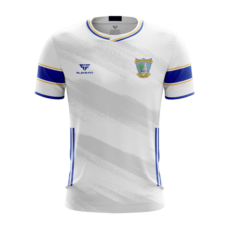 Load image into Gallery viewer, Diarmuid o Mathuna GAC Jersey F38 White - Kids