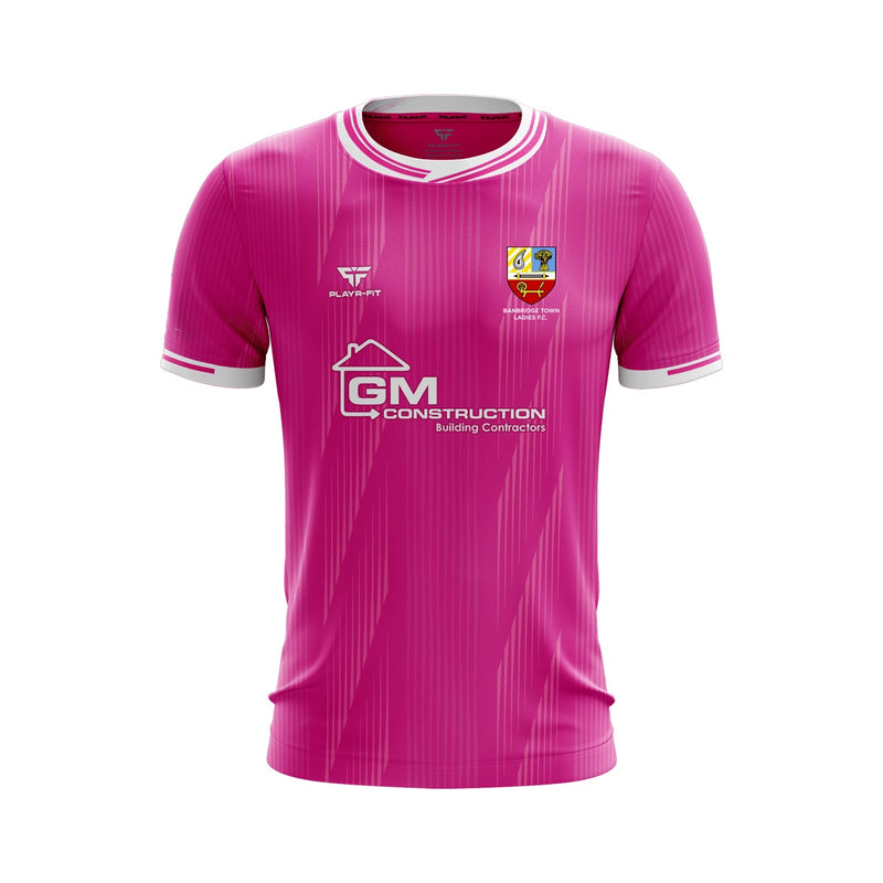 Load image into Gallery viewer, Banbridge Town Ladies Jersey GK (Pink) - Adults