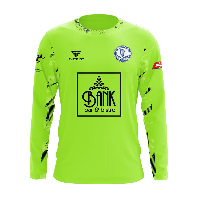 Load image into Gallery viewer, Finn Harps FC Jersey (Long Sleeve) (Green) - Adults