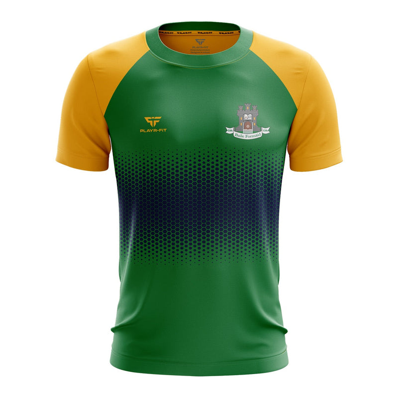 Load image into Gallery viewer, Ballyfermot DLS Jersey (Hex (Green/Yellow)) - Adults