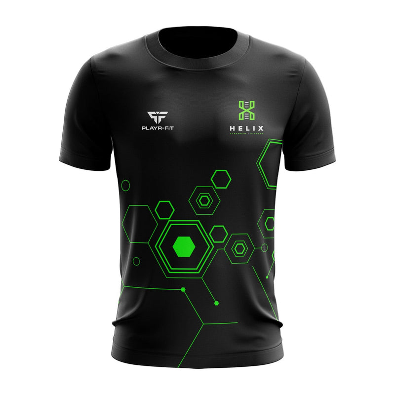 Load image into Gallery viewer, Helix Strength and Fitness Jersey (Black) - Adults