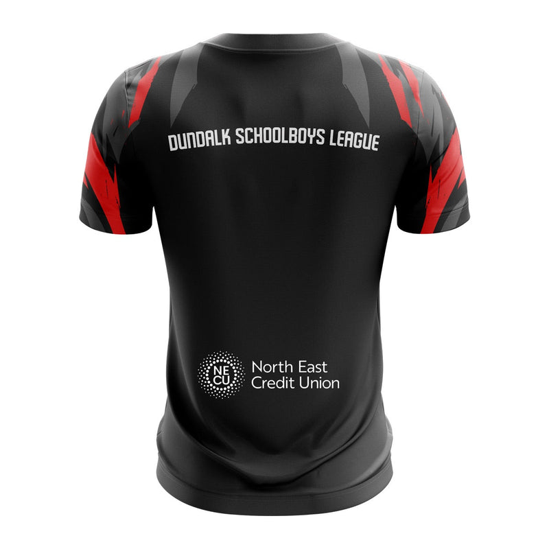 Load image into Gallery viewer, Dundalk Schoolboys League Training Jersey (Black) - Adults