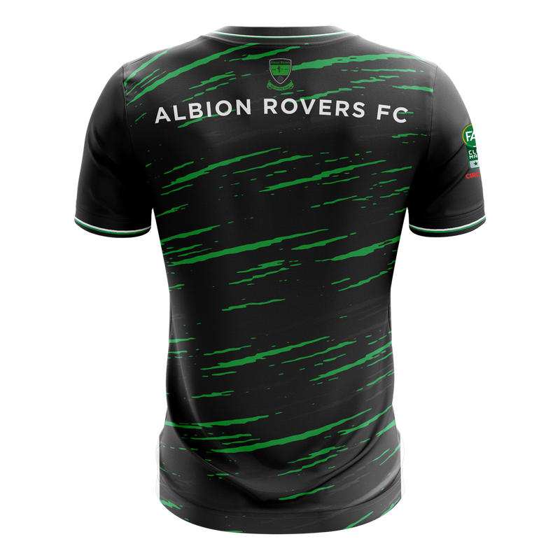 Load image into Gallery viewer, Albion Rovers FC Jersey (Black) - Kids