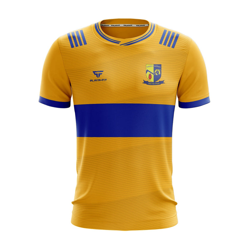 Load image into Gallery viewer, Drumhowan CLG Jersey (E21 Yellow) - Kids