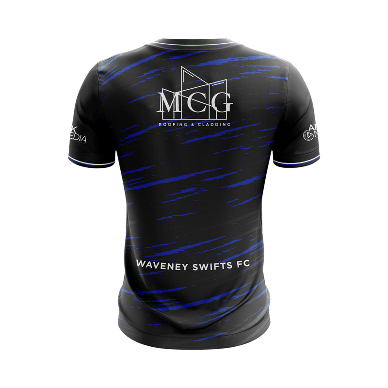 Load image into Gallery viewer, Waveney Swifts FC Jersey (Black) - Adults