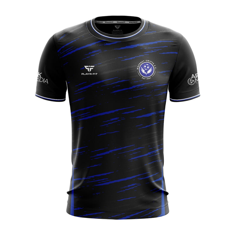 Load image into Gallery viewer, Waveney Swifts FC Jersey (Black) - Adults