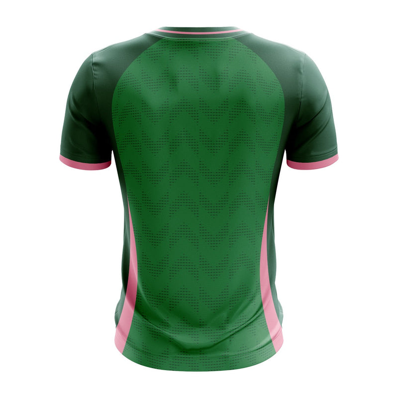 Load image into Gallery viewer, Monaghan CSC Jersey F35 Green/Pink - Adults