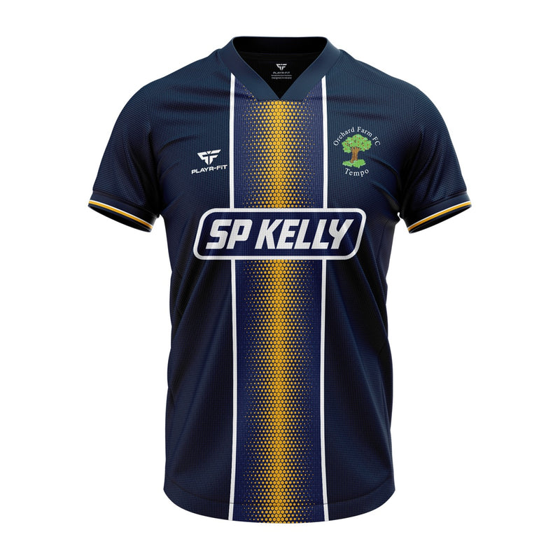 Load image into Gallery viewer, Orchard Farm FC Jersey (Navy) - Adults