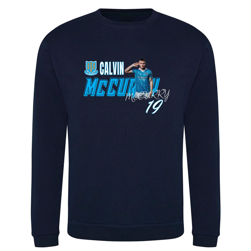 Load image into Gallery viewer, POD Ballymena United FC Sweatshirt Template 18 - Kids