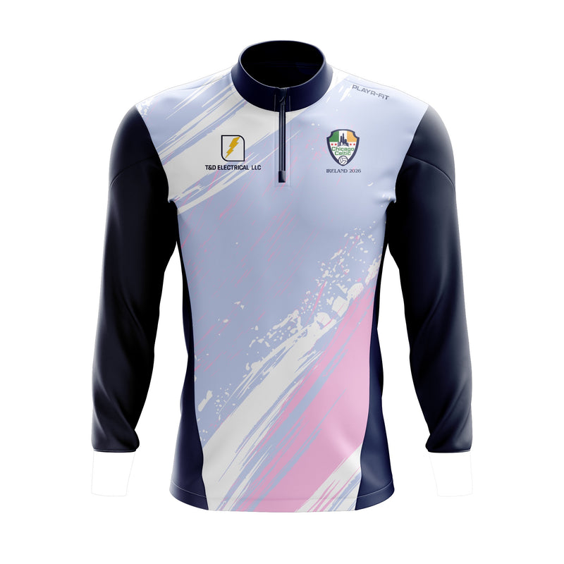 Load image into Gallery viewer, Chicago Celtic Sublimated Midlayer (1/4 Zip) Full Sublimation - Adults