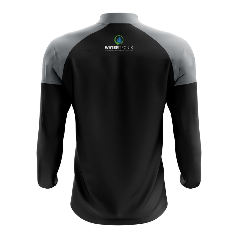 Load image into Gallery viewer, Bessbrook United Midlayer (1/4 Zip) Stellar (Black/Grey) - Adults
