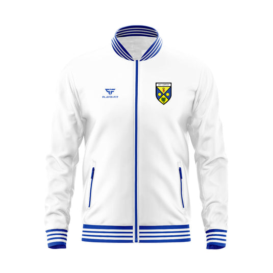 Cavan County Retro Anthem Jacket (White) - Kids