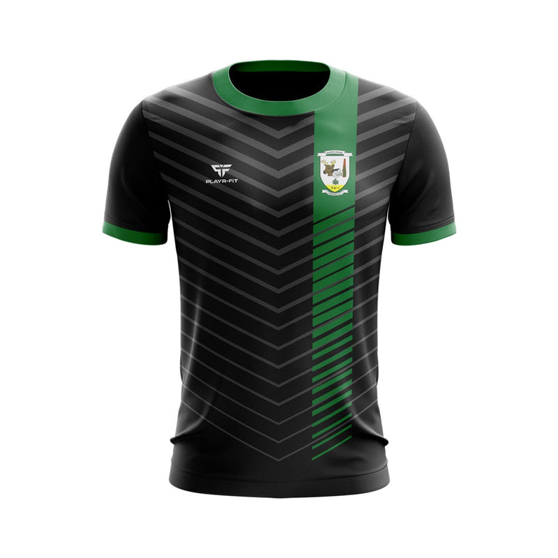 Load image into Gallery viewer, Rockcorry CLG Jersey B04 (Black/Green) - Adults