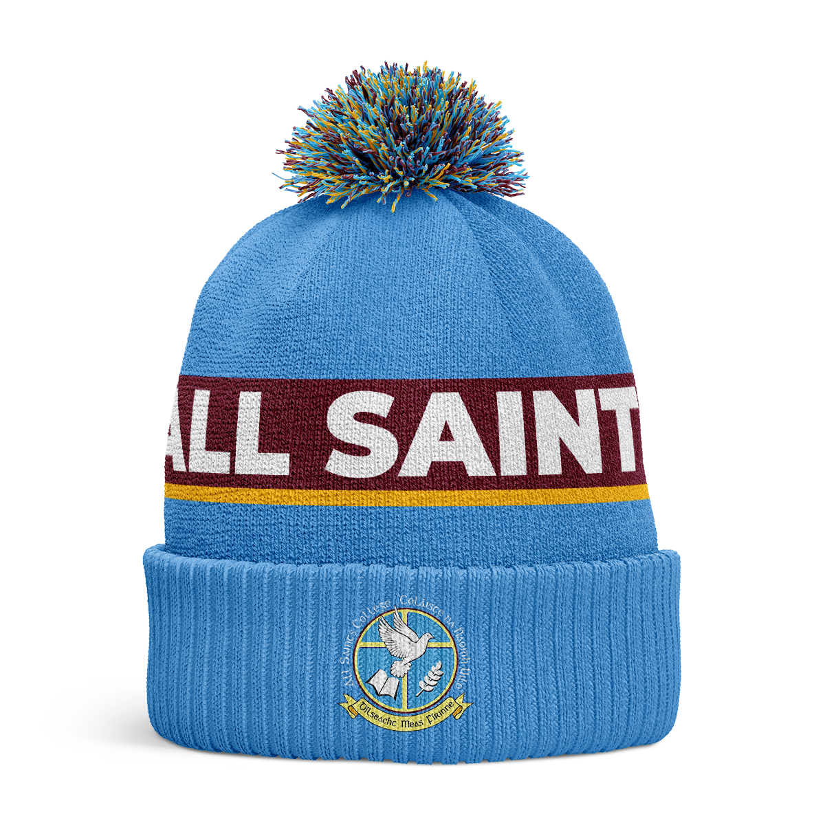 All Saints Belfast Students Bobble Hat Adults – PLAYR-FIT Teamwear