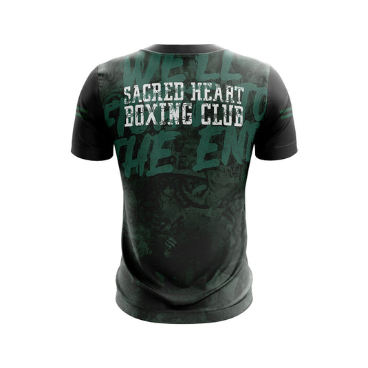 Sacred Heart Boxing Club Jersey Graffiti - Adults