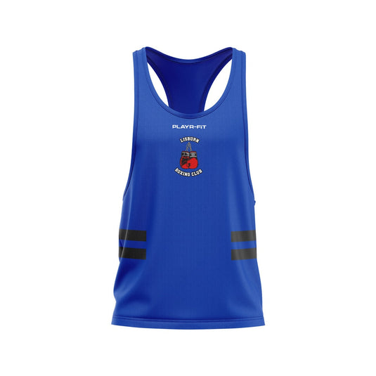 Lisburn Boxing Club Boxing Vest (Blue) - Adults