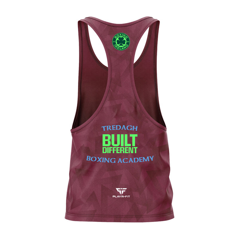Load image into Gallery viewer, Tredagh Boxing Club Boxing Vest (Maroon) - Adults