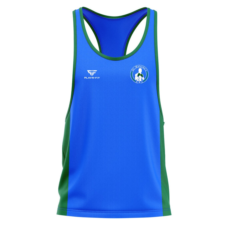 Load image into Gallery viewer, St Malachys ABC Boxing Vest (Blue) - Adults
