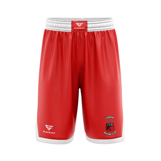 Lisburn Boxing Club Boxing Shorts (Red) - Kids
