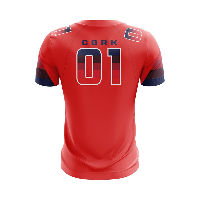 Load image into Gallery viewer, Cork Admirals Jersey Custom Training Jersey (Red) - Kids