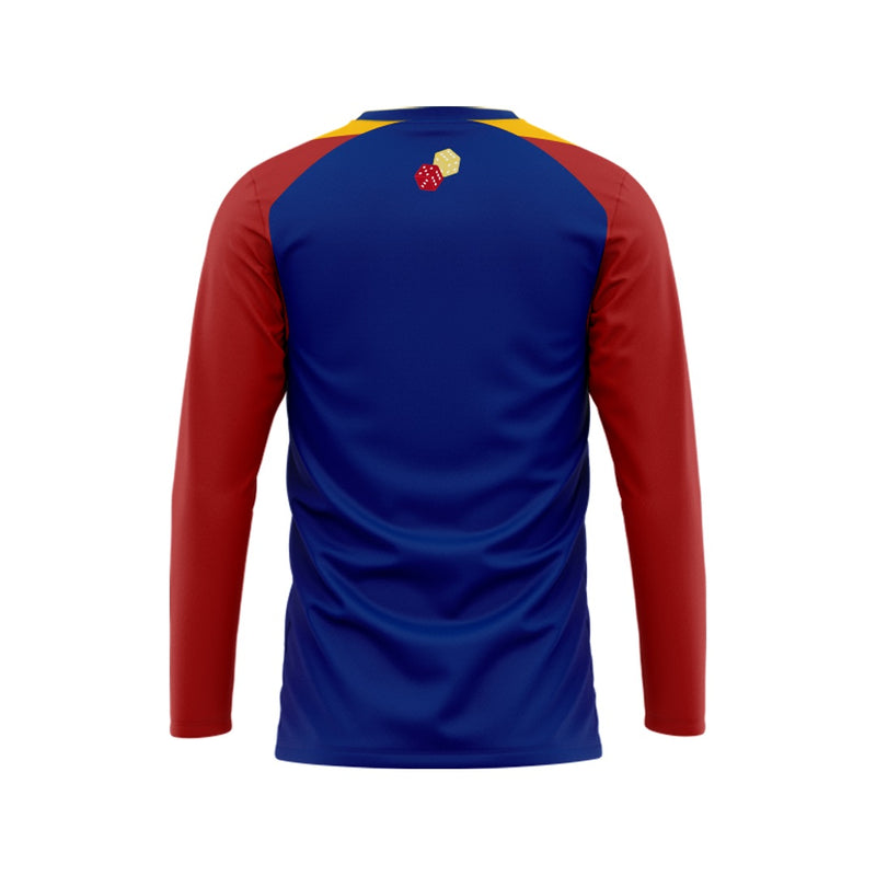 Load image into Gallery viewer, The Tactical Titans Crew Neck Stellar (Blue/Red/YellowGold) - Adults