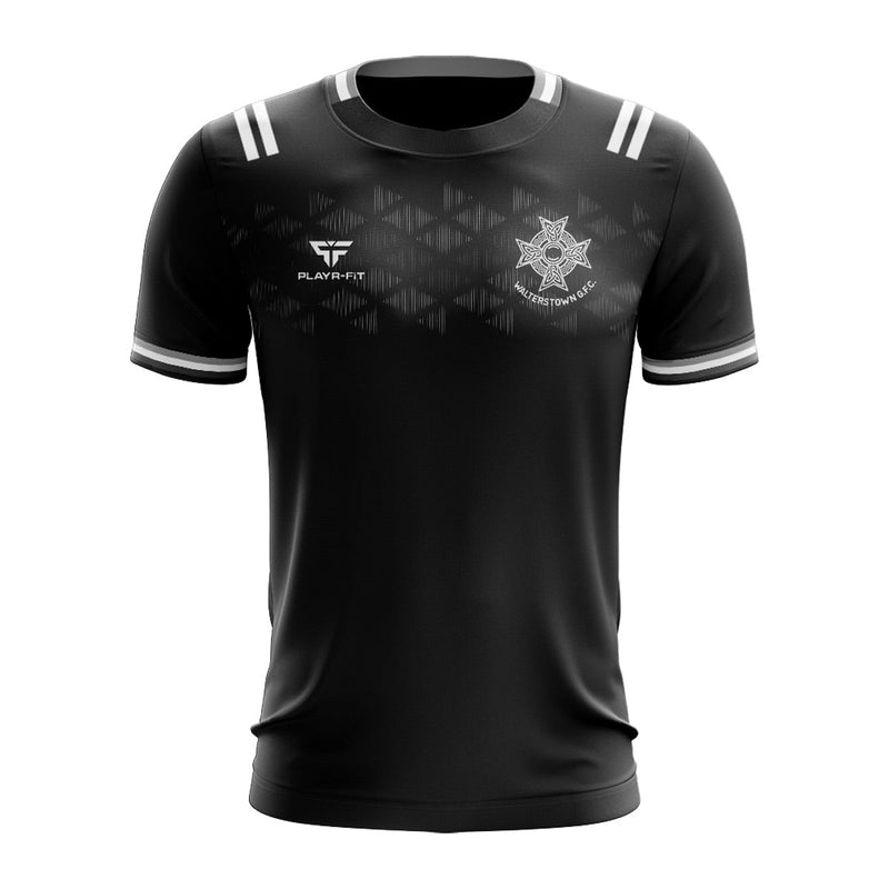Load image into Gallery viewer, Walterstown GFC Jersey Custom Black - Kids